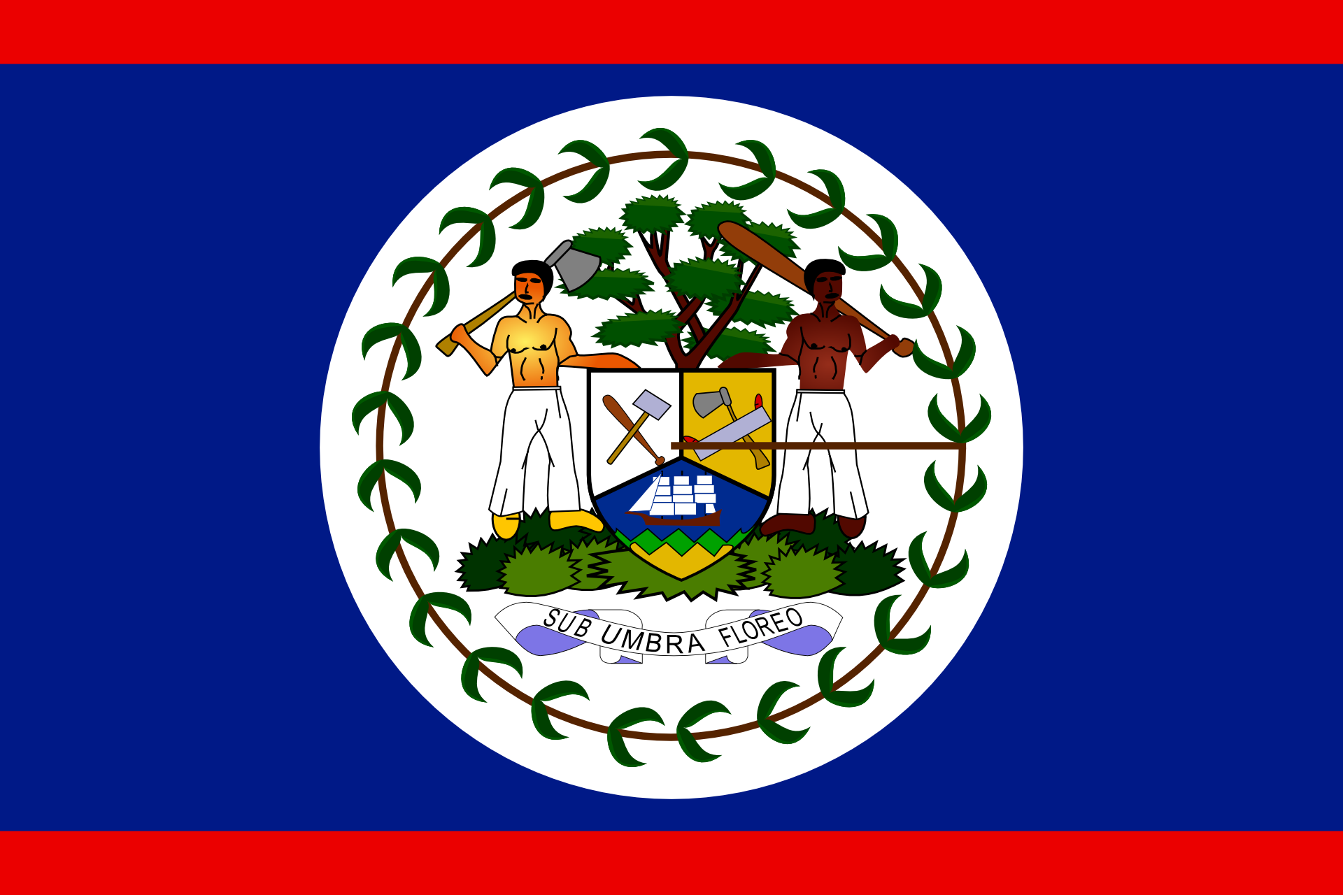 Otubio.com - Belize flag